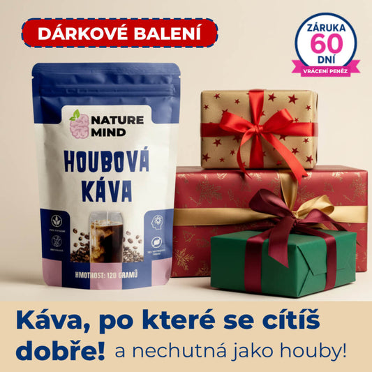 HOUBOVÁ KÁVA - DÁREK
