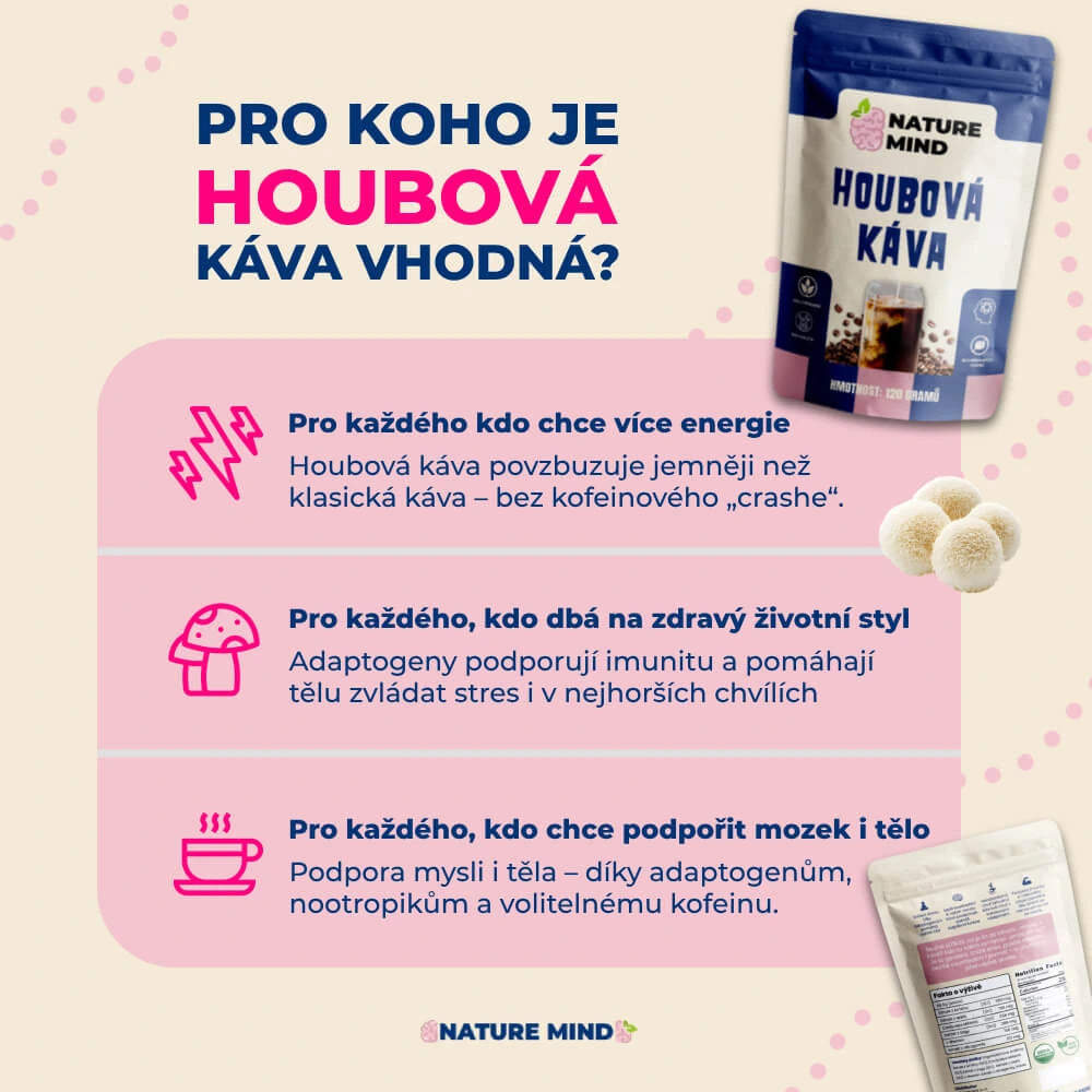 HOUBOVÁ KÁVA - DÁREK